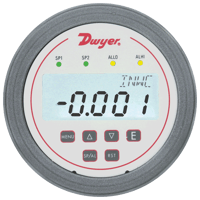 Dwyer Digihelic Differential Pressure Controller, Series DH3